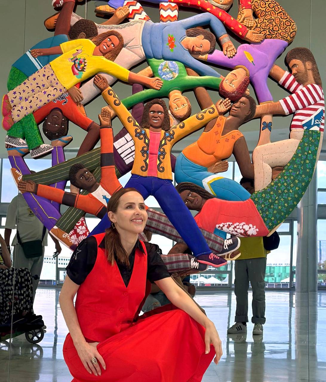 Como é bom visitar o Ministerio da Cultura e o Palacio do Planalto e ser tão bem recebida!