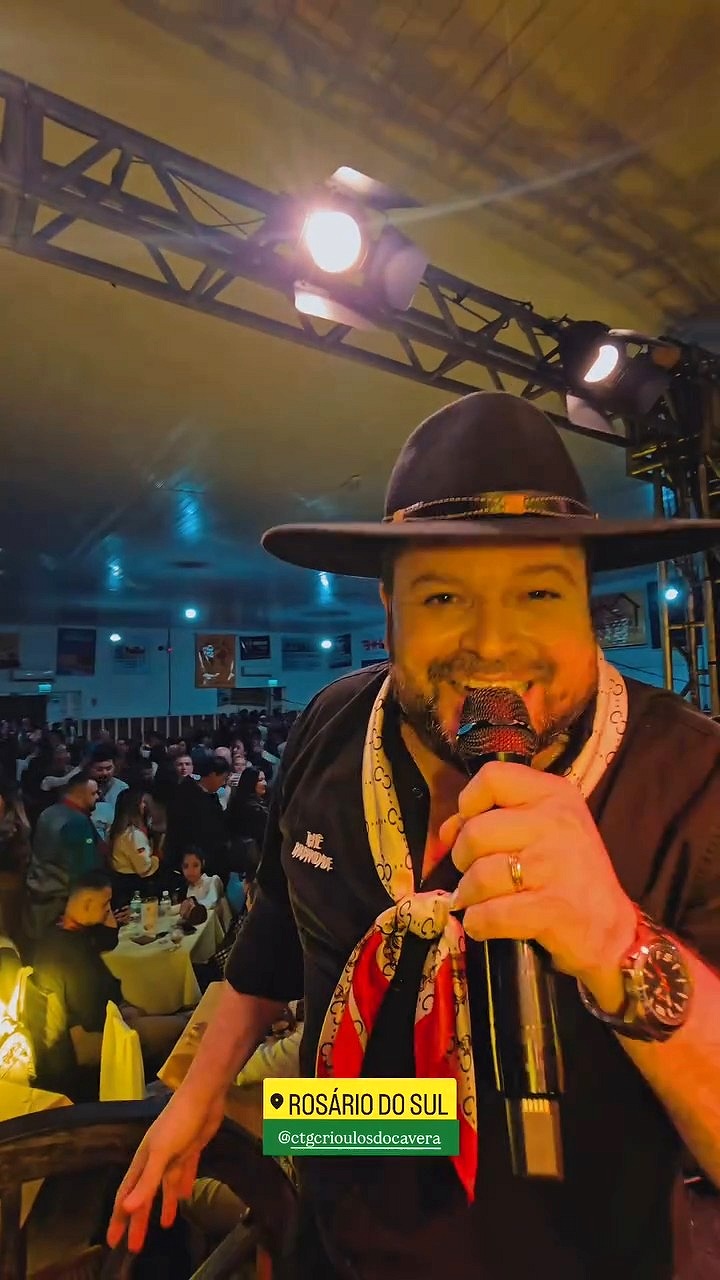 Tchê Barbaridade abrindo os Festejos Farroupilhas no CTG Crioulos do Caverá